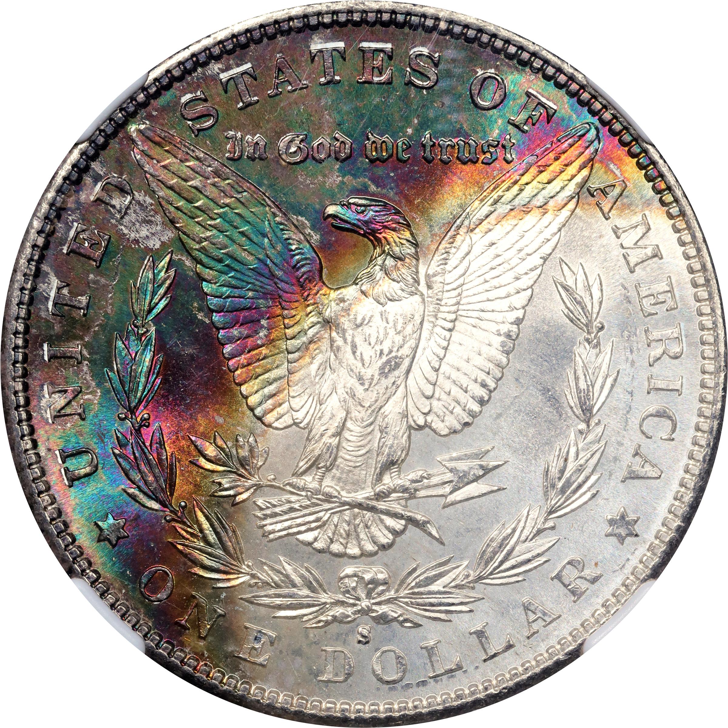 1881-S Morgan Silver Dollar. MS-63 * (NGC)., MS63 - PCGS Auction