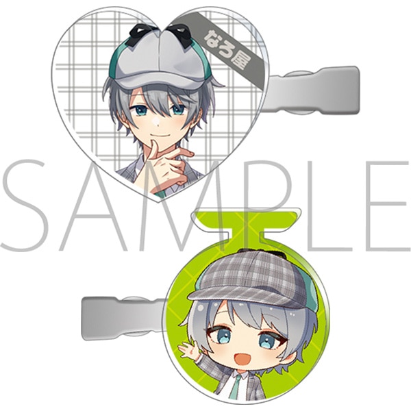 めろんぱーかー アクリルヘアクリップ／なろ屋: キャラグッズ