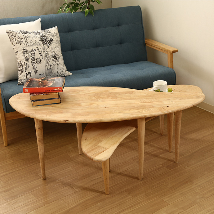 g11661]【2点セット】Natural Signature センターテーブル 木製