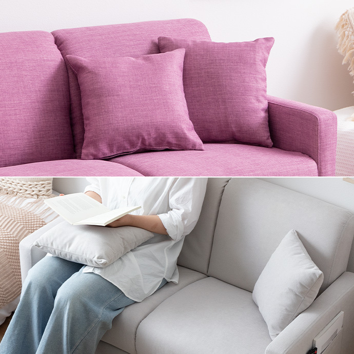 g135002]【単品】Emma 2人掛けコンパクトソファ 2人掛けソファー