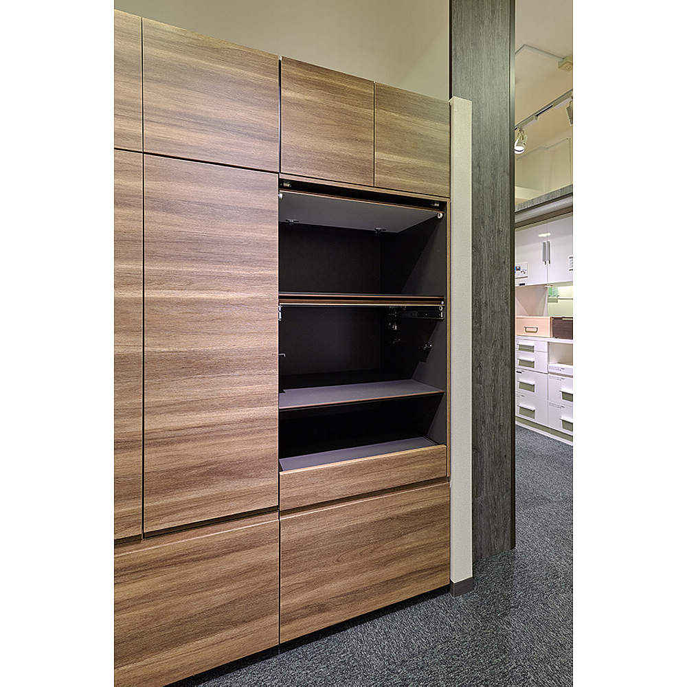 水平収納扉 ALT-3H 【スガツネ工業】