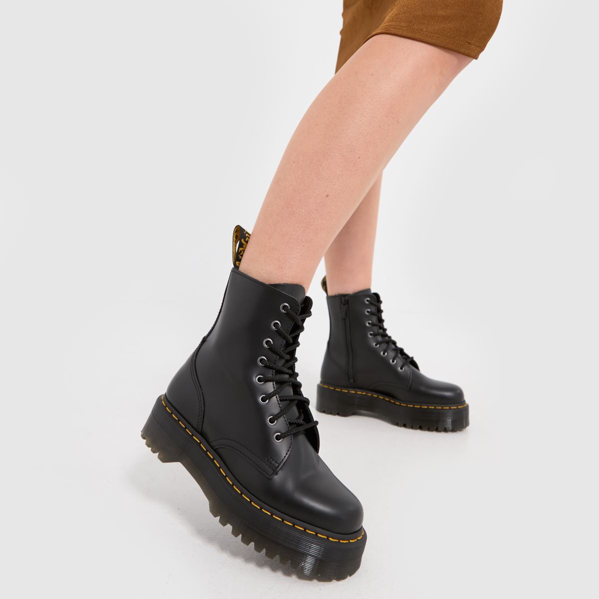 Womens Black Dr Martens Jadon Boots | schuh