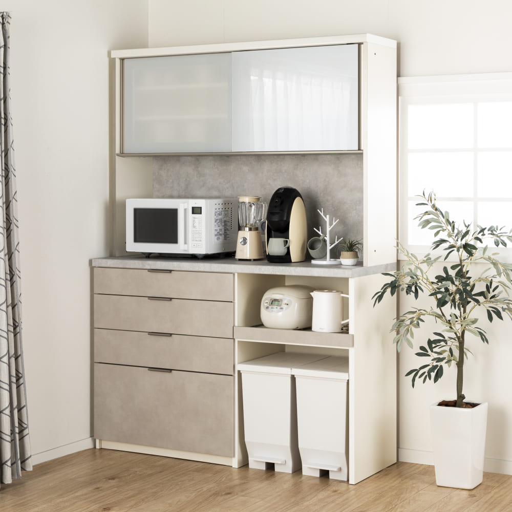 パモウナ］ キッチンボード RU RU－1402R LJ [幅140cm](幅