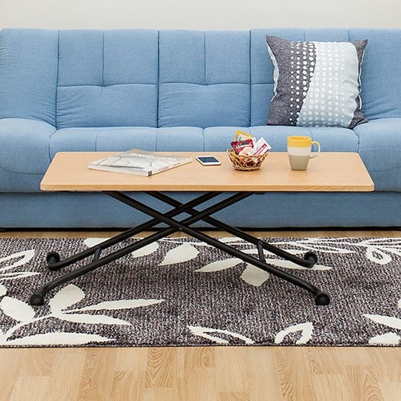 ※あさん専用　昇降センターテーブル(Nヒバリ 120 LBR) ニトリ - 昇降センターテーブル(Nヒバリ 120 LBR) ニトリ 食卓 在宅