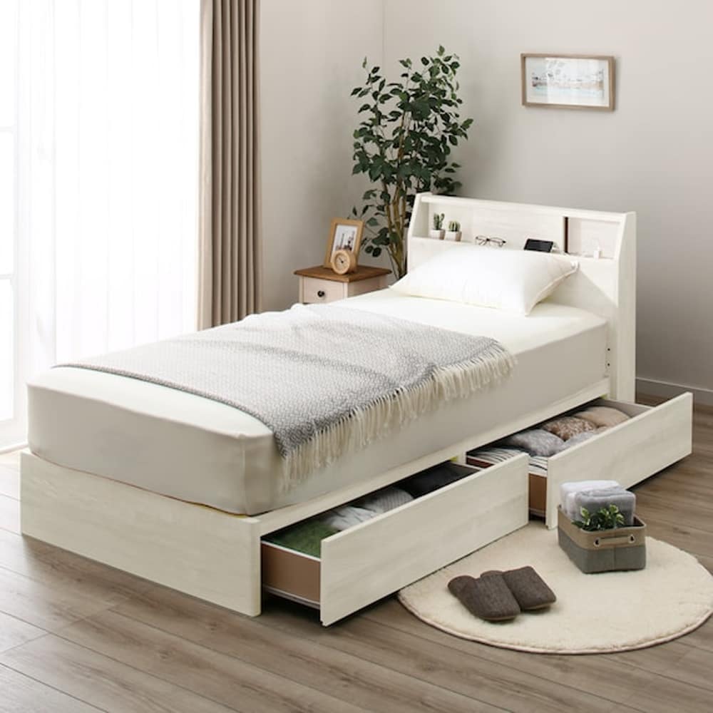 都内引取のみ♡ホワイトアイアン　シングルベッドフレームとマットレスセット♡ 楽天市場】ベッド シングル セミダブル ダブル マットレス付き