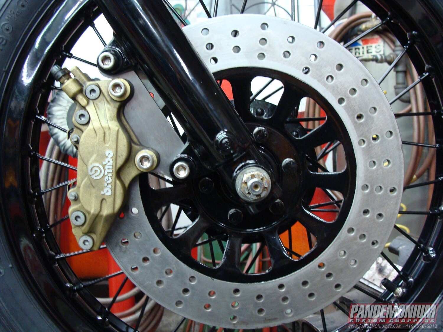 Pandemonium Brake Kit(TM) 35mm for XS650/SR500