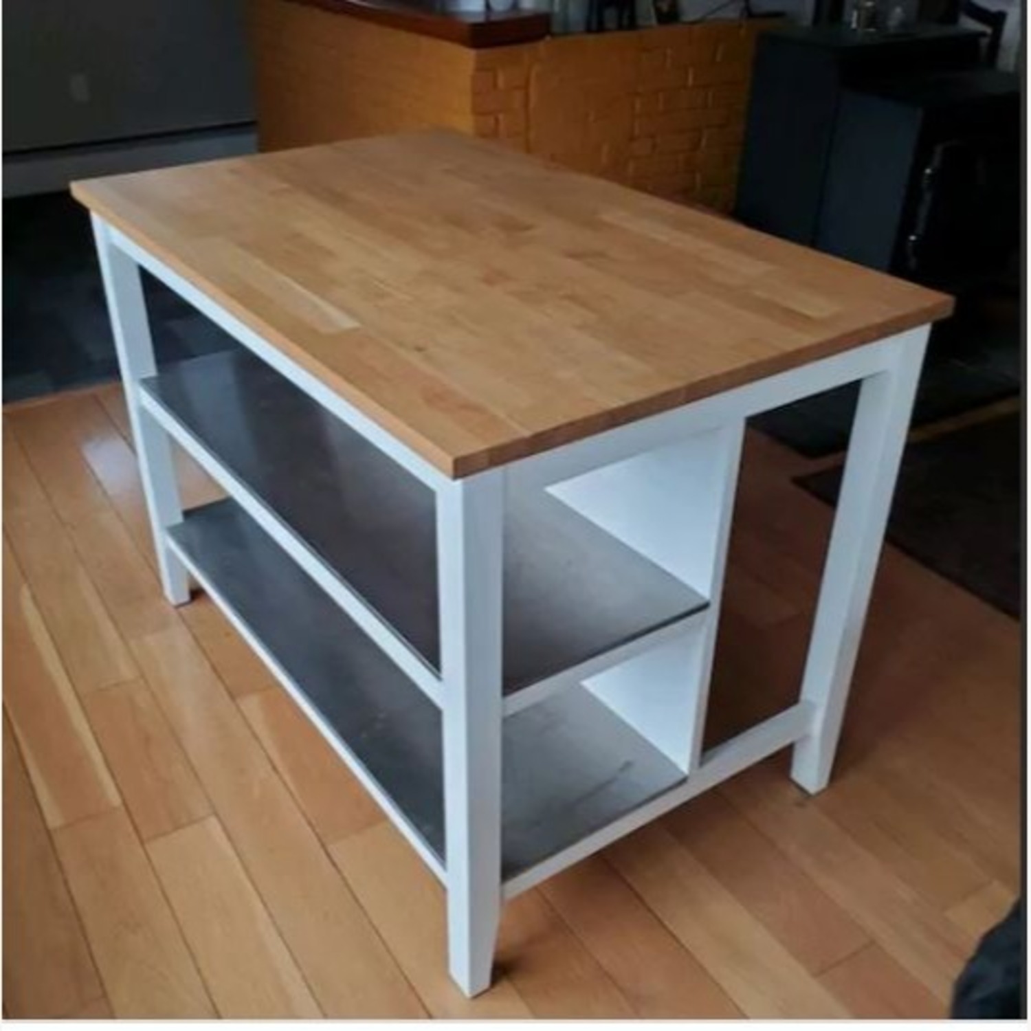IKEA Stenstorp Kitchen Island & Table - AptDeco