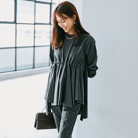 VERSEAU]アシンメトリーロングブラウス | KOBUNSHA SELECT SHOP