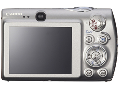 キヤノン、1,210万画素になったIXYフラッグシップ「IXY DIGITAL 2000 IS」