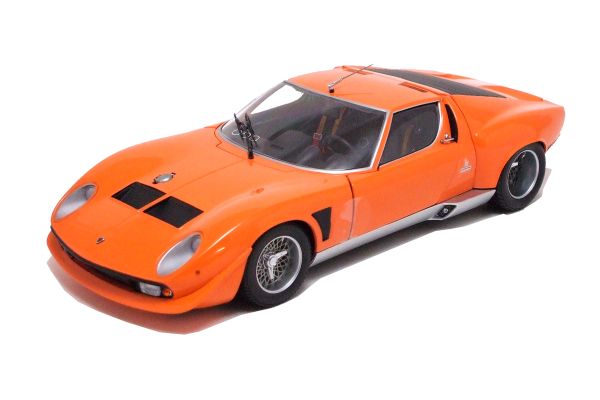 京商 ミニカー | 販売終了: KYOSHO 1/18 LAMBORGHINI JOTA SVR Orange