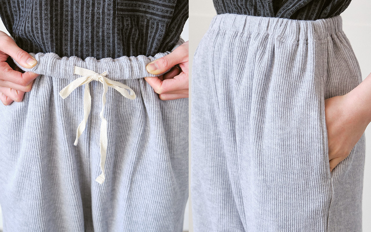 サルエルパンツ Wフェイス | パンツクロップド | 【公式】D*g*y ONLINE