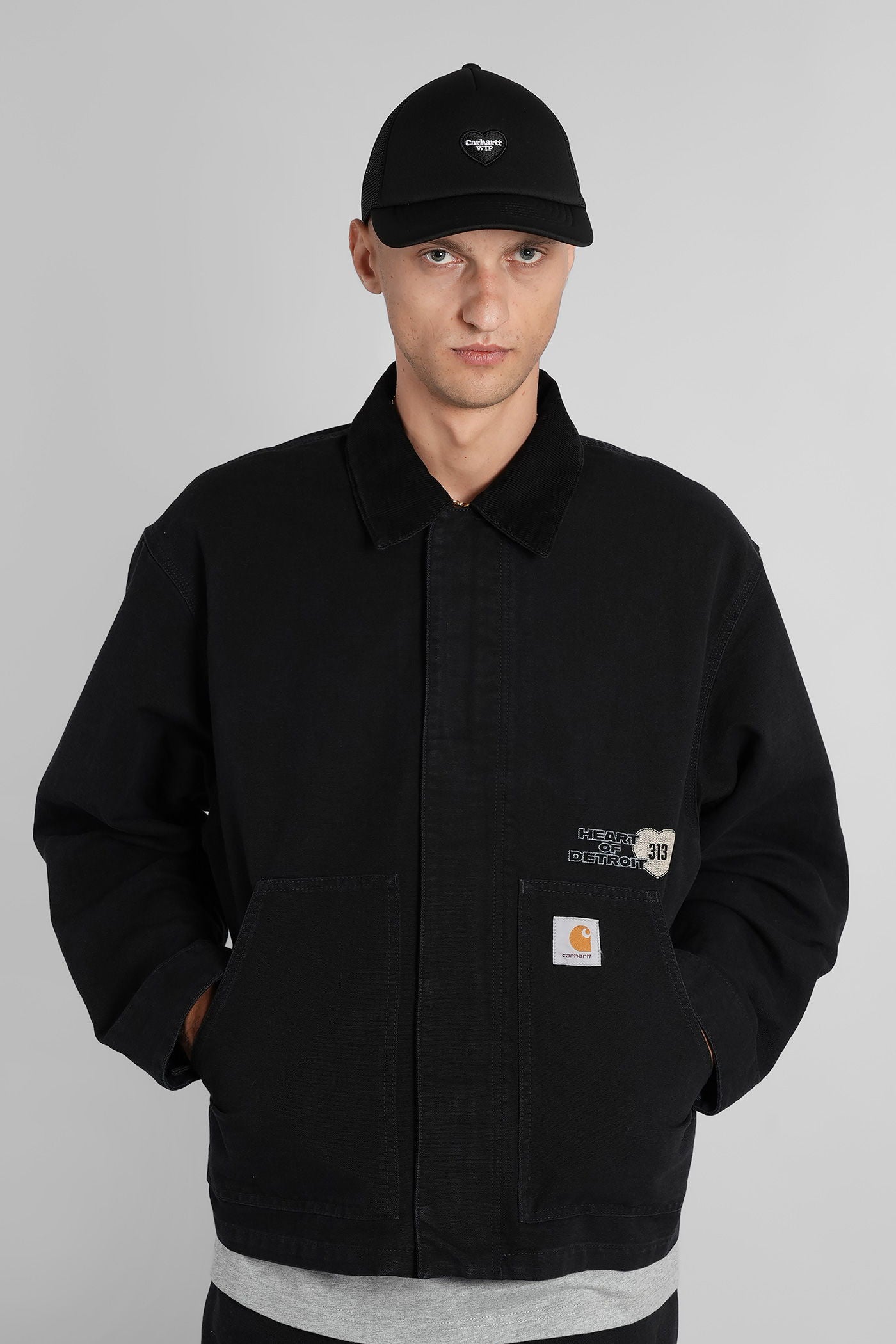 Og Arcan Graphic Casual jacket in black cotton – Deliberti