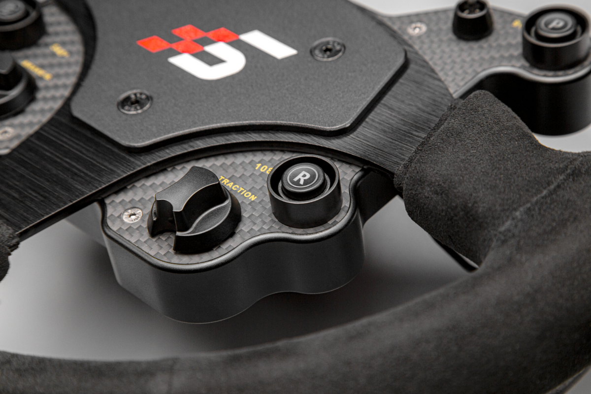 GT1-SR ステアリングホイール（アルカンタラ）クリックリリース付き