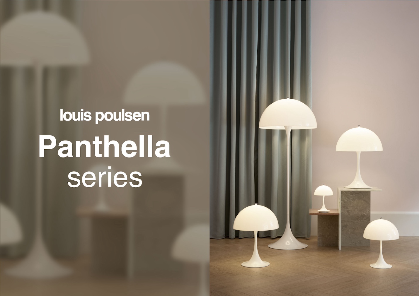 ルイスポールセン（Louis Poulsen） パンテラ フロア / オパール・ホワイト