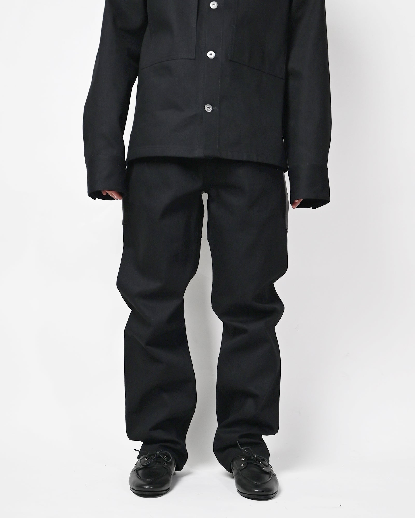 JIL SANDER (ジルサンダー) TROUSER 115 AW 21 WL / BLACK | Detail