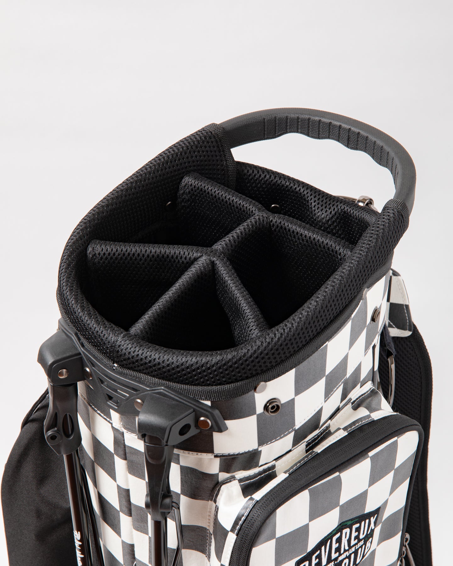 ALL CHECKER Caddie bag 075754830-WHITE