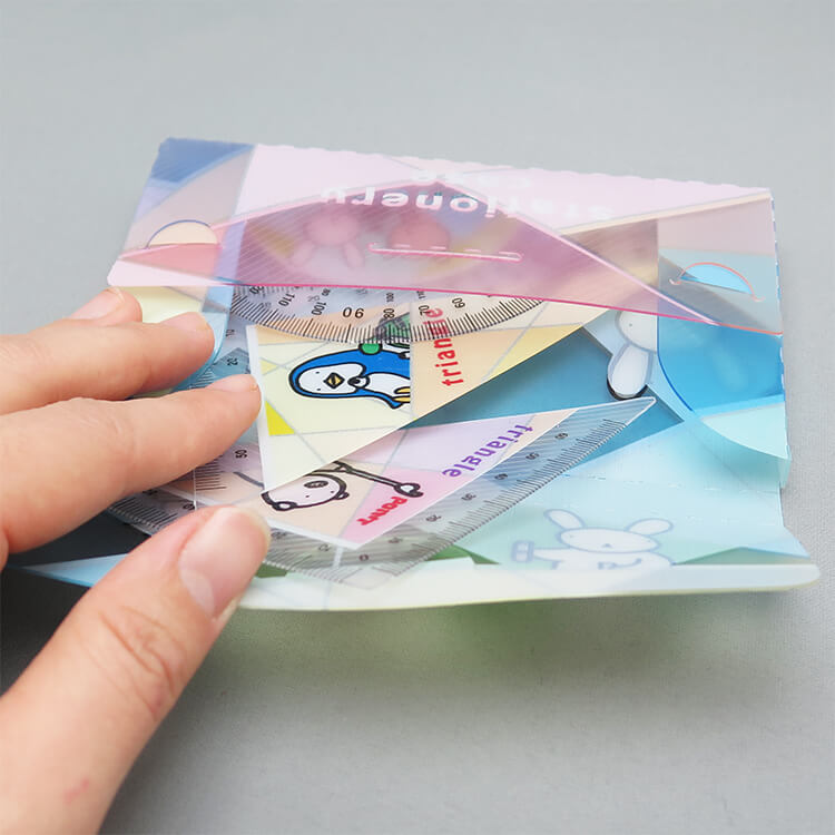 ケース付き定規セット(ボックスタイプ)(256) | 販促・ノベルティなら