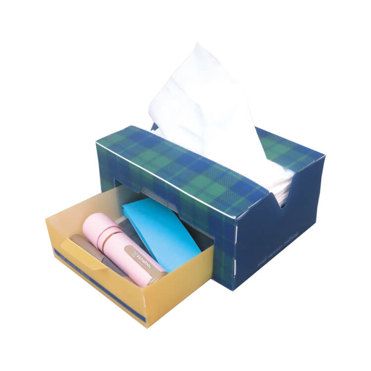 ポケットティッシュボックス(引き出し付きタイプ)(580) | 販促