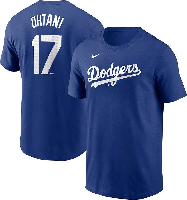 Nike Men's Los Angeles Dodgers Shohei Ohtani #17 Blue Home T-Shirt