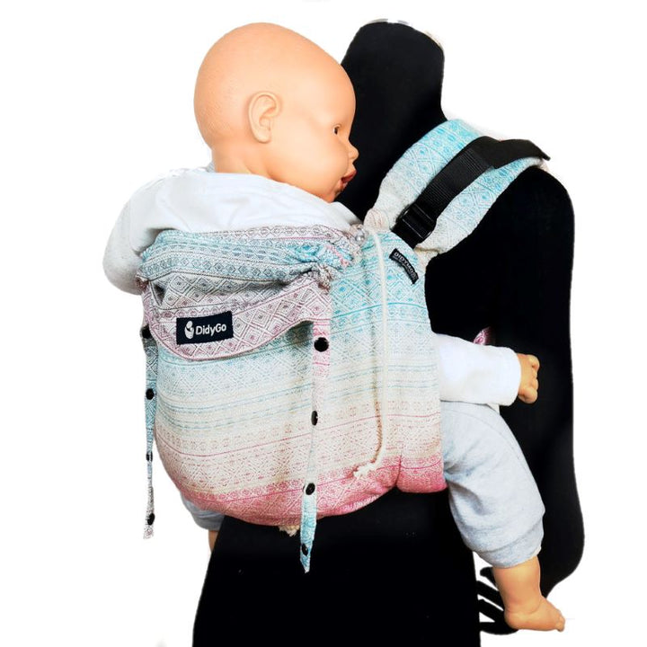 高い位置のおんぶも手早く簡単なおんぶ紐｜ディディゴー オーロラ