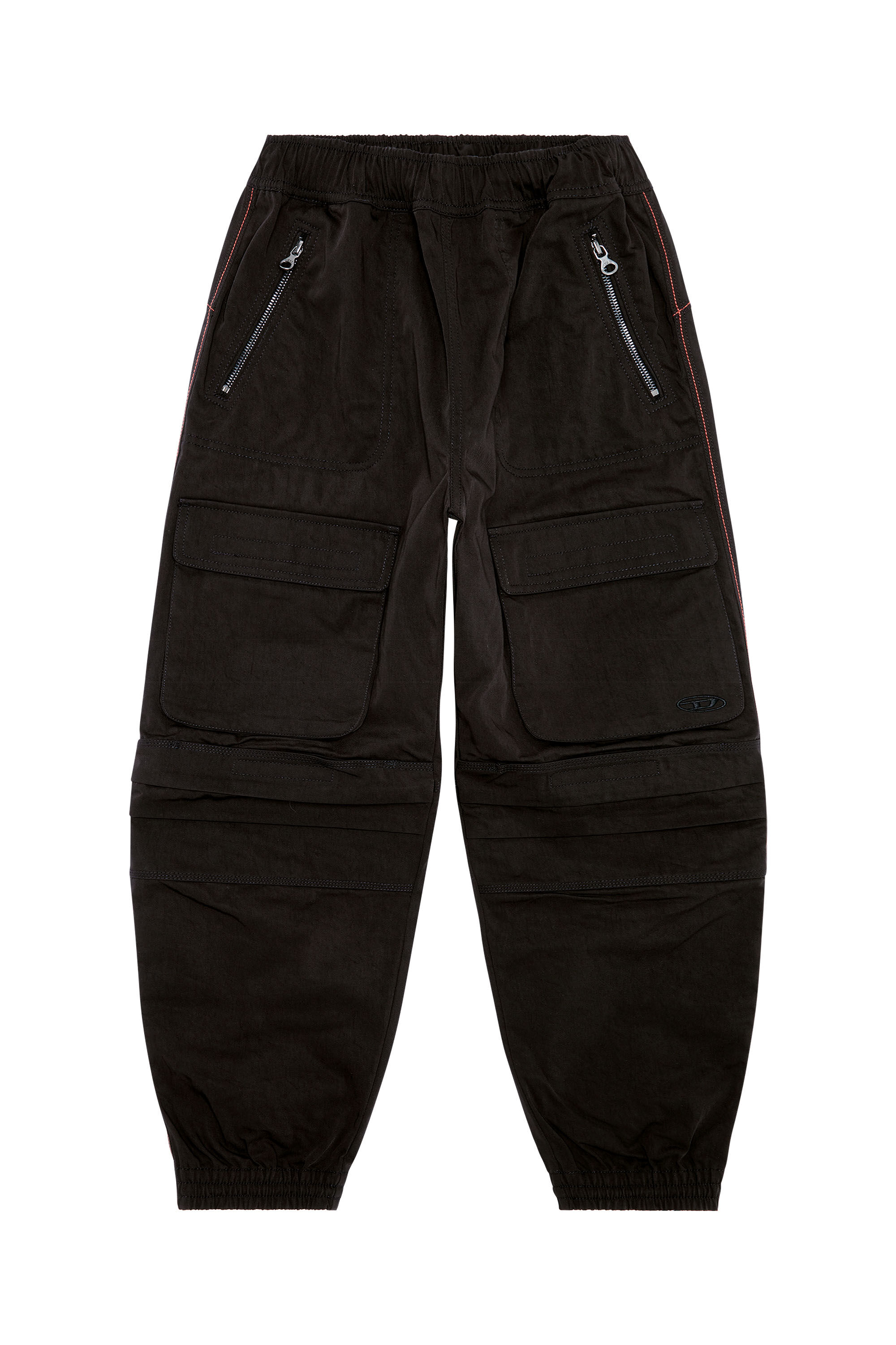 Women's Skater Cargo pants in nylon twill | Black | Diesel
