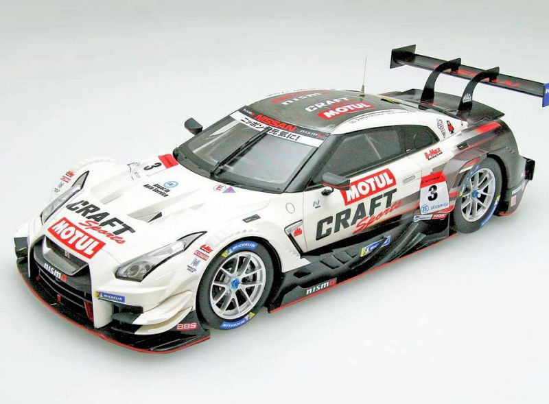 Ebbro 1:18 Craftsports Motul Nissan GT-R #3 • DiecastSociety.com