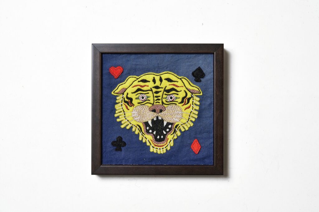 ヴィンテージのフェルトパッチを当時の手法で再現する『NORTH NO NAME