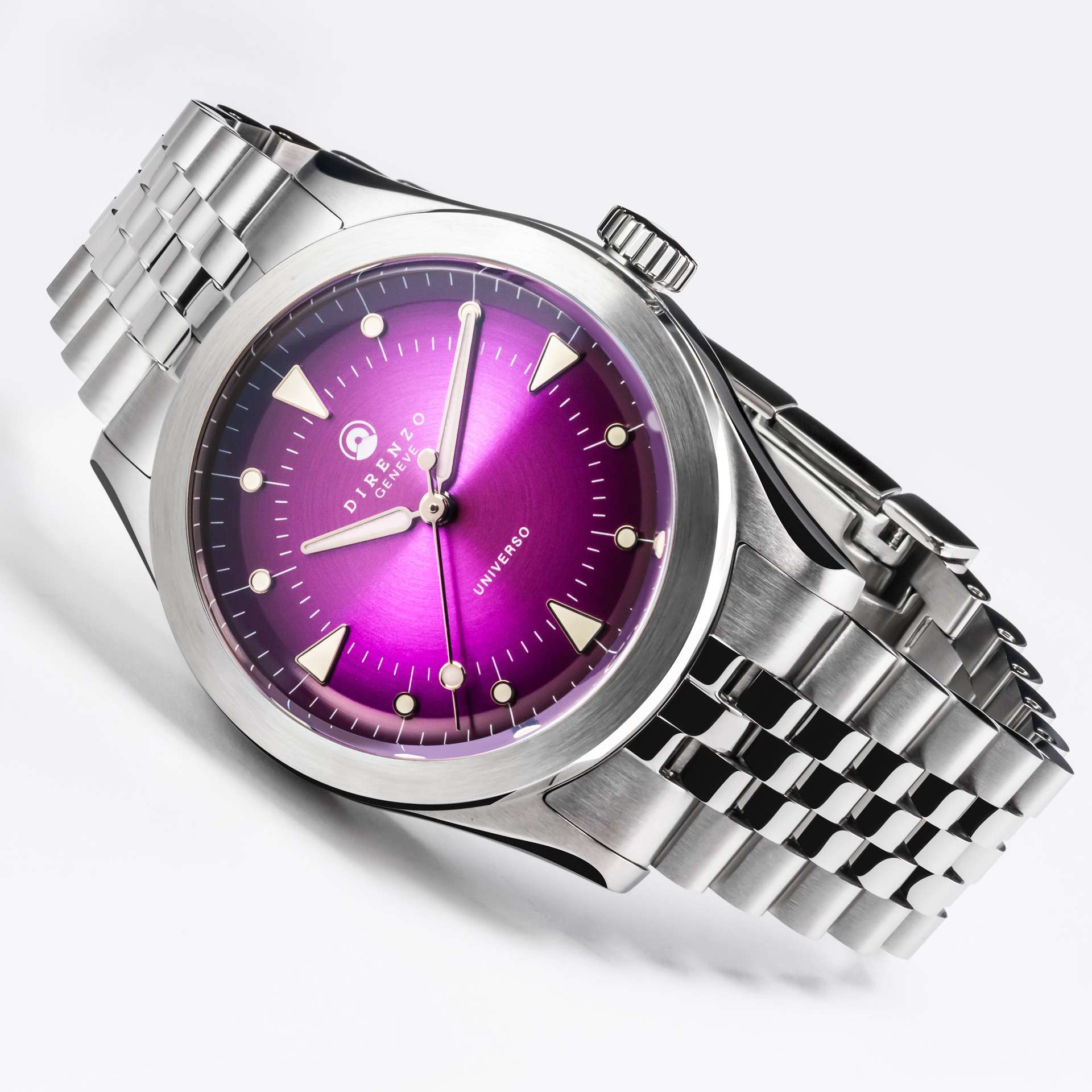 DRZ 07 Purple No Date - Direnzo Watches