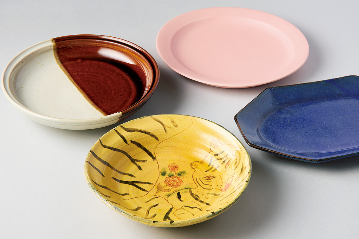 アートスペース油亀企画展 渋谷パルコ「サラダの皿だ」サラダが食べ