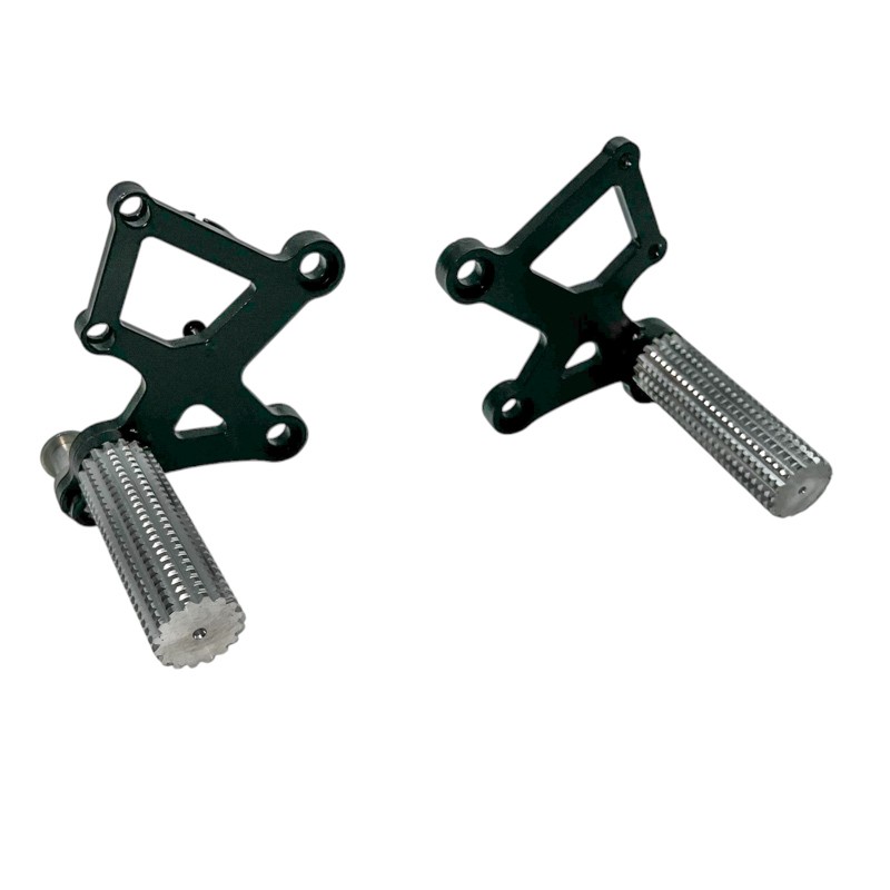 Front Sets Driver's Footrest Footpegs Kawasaki ZX4-RR Ninja ZX400