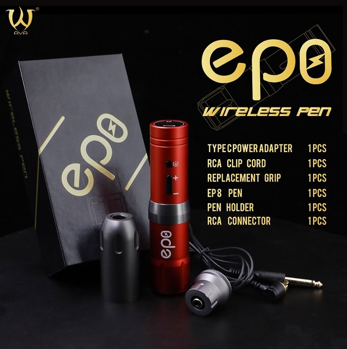 DHM TATTOO SUPPLY / 【AVA】 GT Wireless Pen EP8 Tattoo Machine/AVA