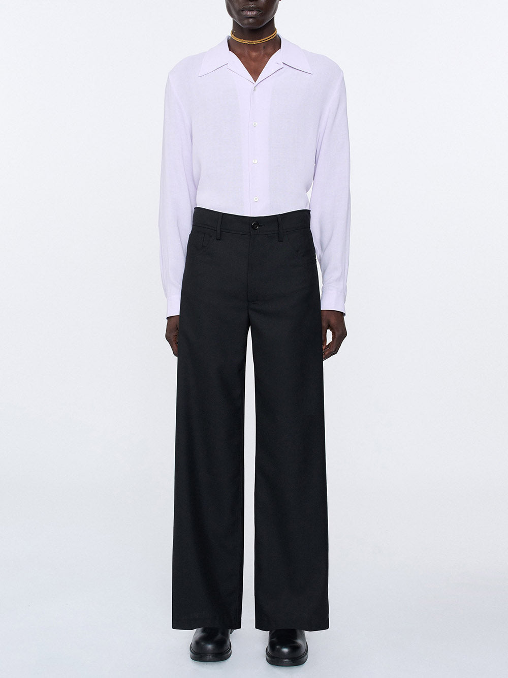 SEFR-JIRO TROUSER-FW23JIRO BLACK WOOL – Dope