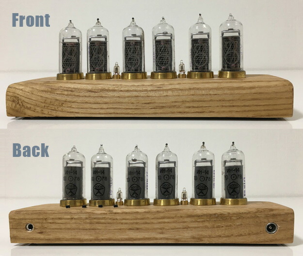 ニキシー管時計 ニキシー管置時計 IN14 on 6 lamps DoriRobo – 株式