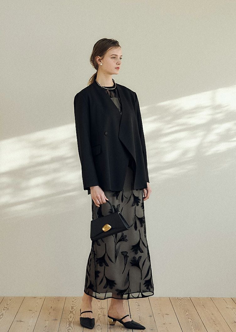 Circurar sleeve flower dressのドレス|Dorry Doll / LE'RURE