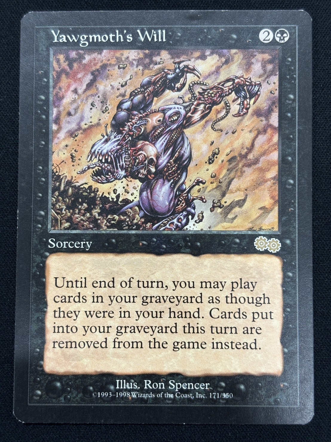 USG)Yawgmoth's Will(HP)(EN)/ヨーグモスの意志 | 未登録 | ドラゴン