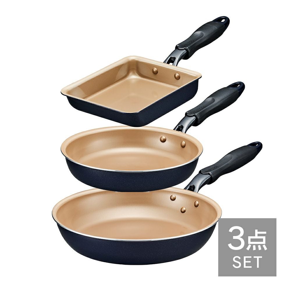 evercook(エバークック) ガス火専用 軽量 フライパン (玉子焼き/20cm