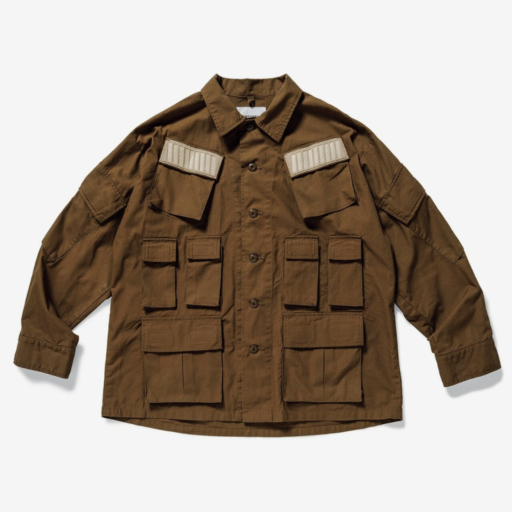 AllenTAPS】WTAPS 19AW MODULAR LS 01 / SHIRT. COTTON. RIPSTOP