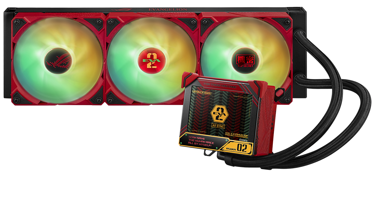 ROG RYUJIN III 360 ARGB EVA-02 EDITION | ROG Ryujin | Gaming CPU
