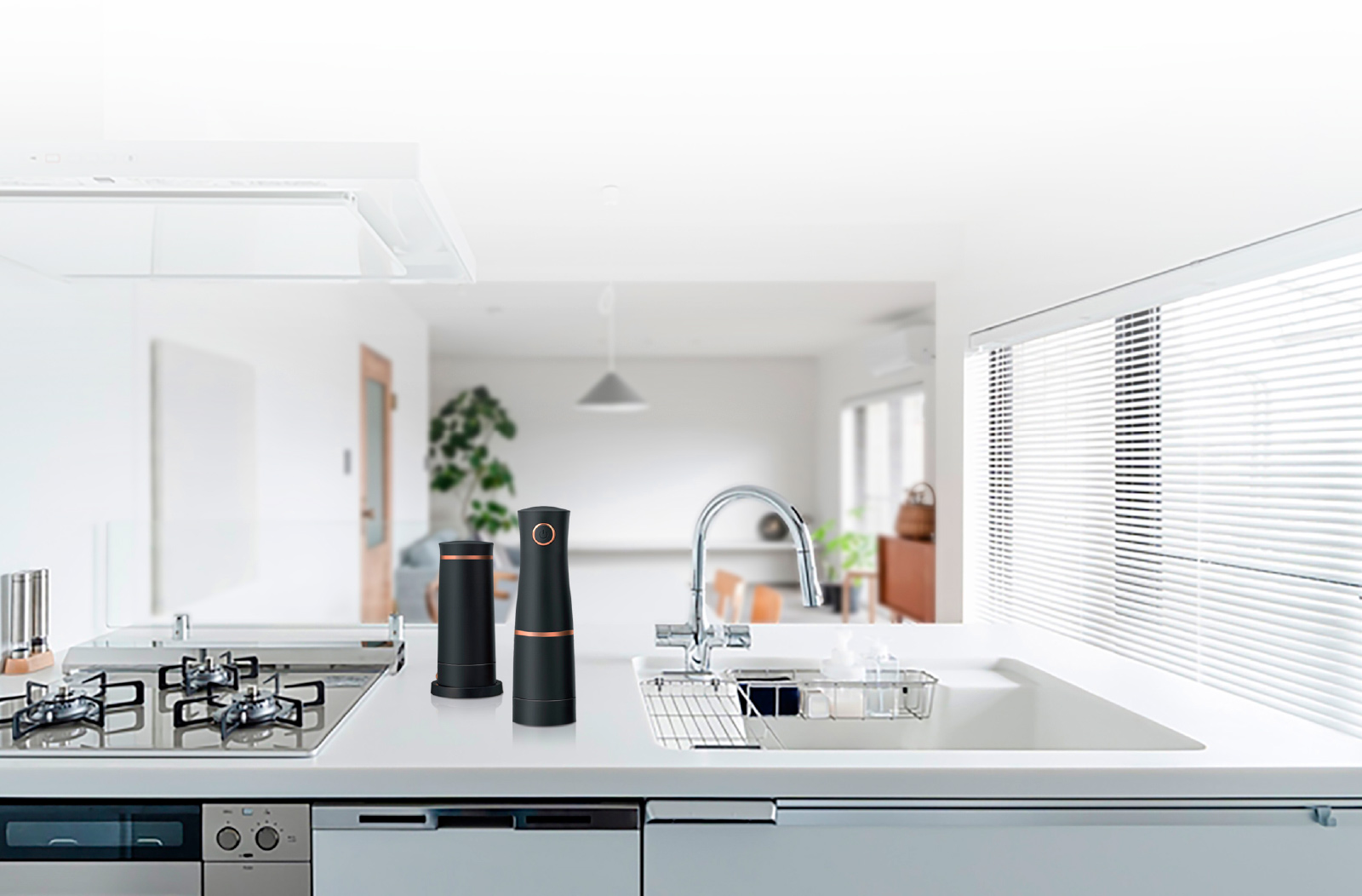 DOSHISHA 電動コーヒーミルかき氷器｜Coffee mill Ice shaver