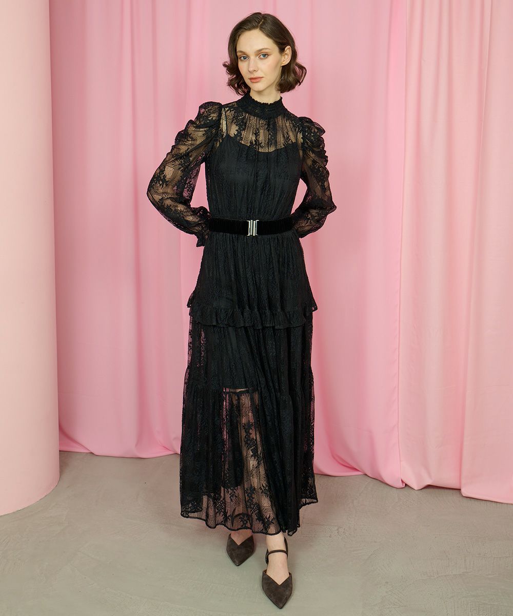 CORCOVADO / フラワーレースドレス CORCOVADO Night STORE | ダブル