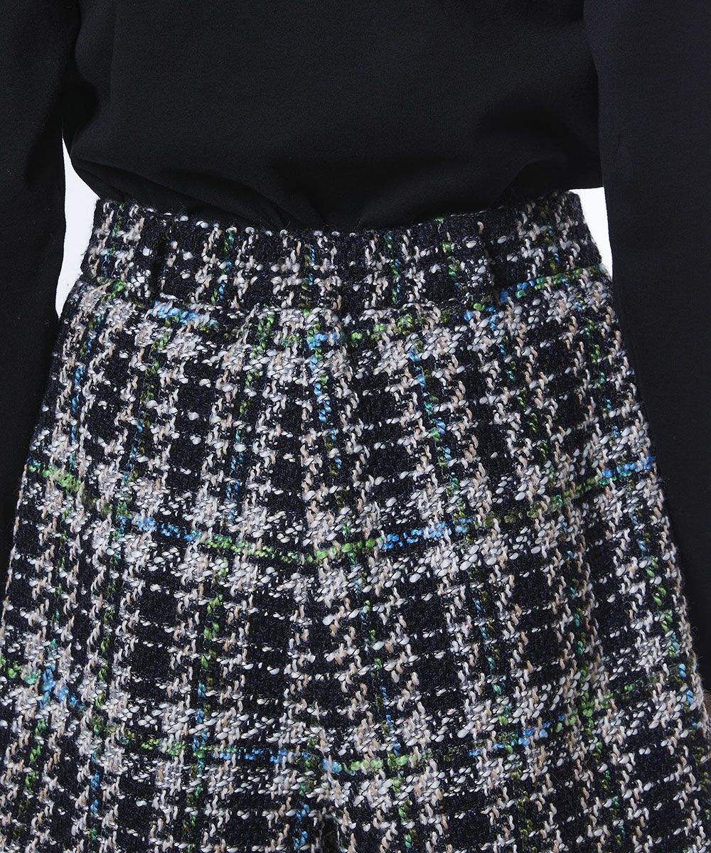 DSC / MIXツイードショートパンツ BOTTOMS Night STORE | ダブル