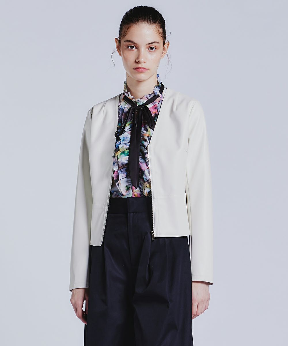 Sov. / フェイクレザージャケット OUTERS Night STORE | ダブル