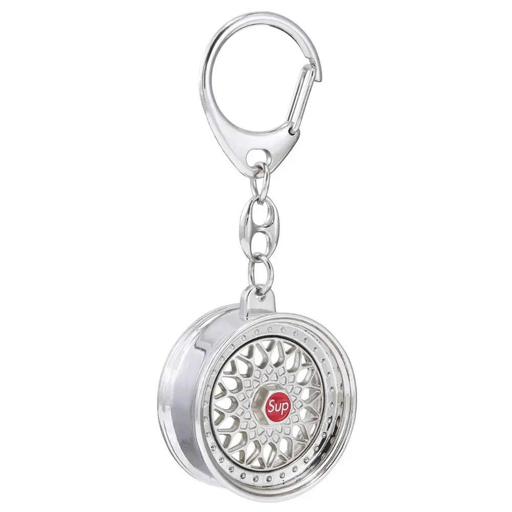 Chaveiro Supreme BBS RS Rim Silver - Droper