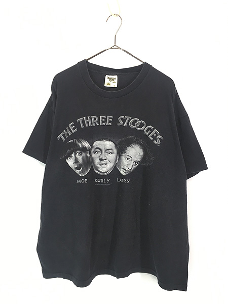 古着 90s USA製 The Three Stooges 3バカ大将 フェイス コント