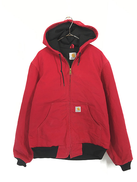 古着 80-90s Carhartt 裏地 メッシュ レッド ダック アクティブ