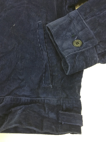 古着 70s 「WISCONSIN」 豪華 チェーン 太畝 コーデュロイ FFA