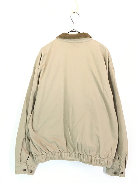 古着 Polo Ralph Lauren 襟 コーデュロイ 裏地 チェック コットン