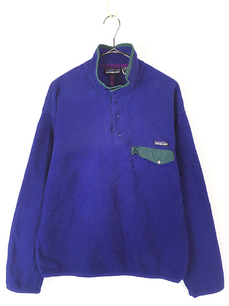 古着 90s Patagonia 「雪なし」 スナップT シンチラ フリース