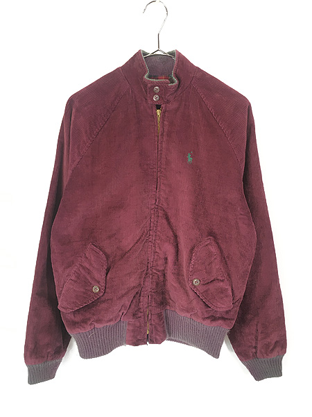 古着 80s Polo Ralph Lauren 太畝 コーデュロイ G-9 タイプ ハリントン