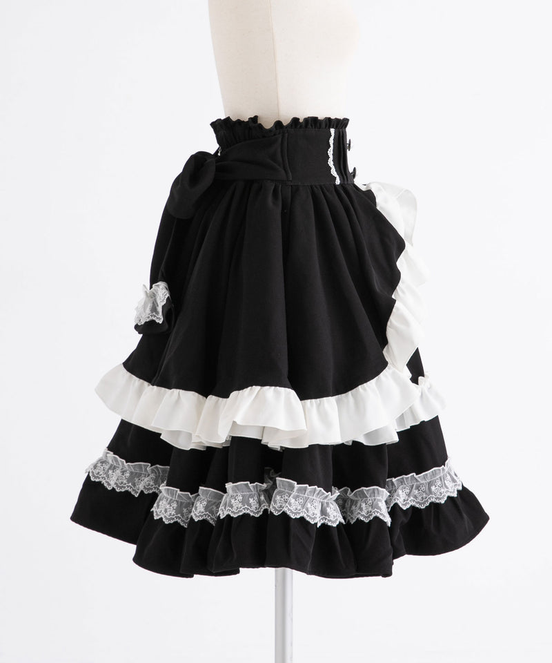 フリルたっぷりリボンスカート – レディースファッション通販の夢展望